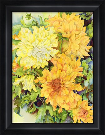 Framed Golden Glow Print