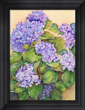 Framed Easter Hydrangea Print