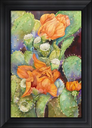 Framed Desert Blooms Print