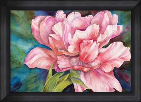 Framed Double Tulip Print