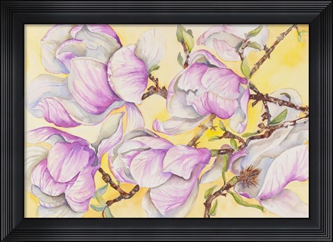Framed Tulip Tree Print