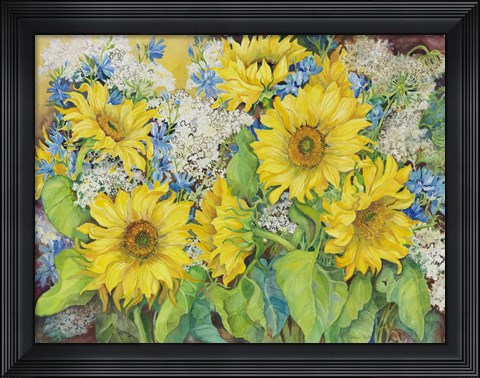 Framed Here Comes The Sun Print