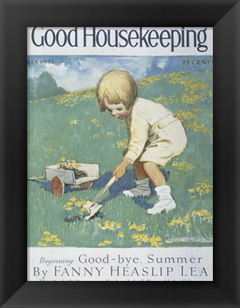 Framed Good Housekeeping May 1931 Print