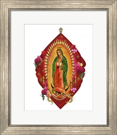 Framed Guadalupe 2-4 Print
