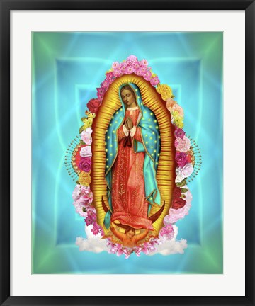 Framed Guadalupe 2-5 Print