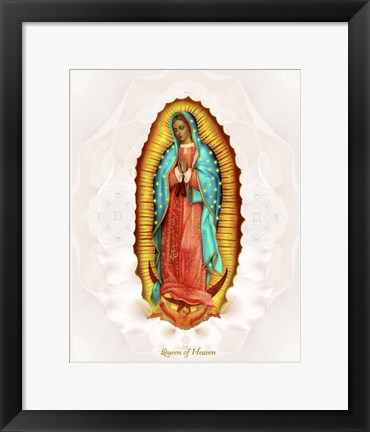 Framed Guadalupe 2-6 Print