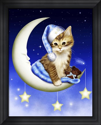 Framed Goodnight Moonlight Print