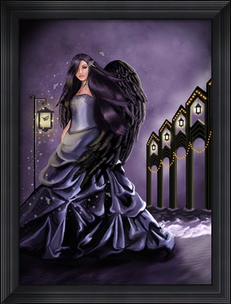 Framed Angel Light Print