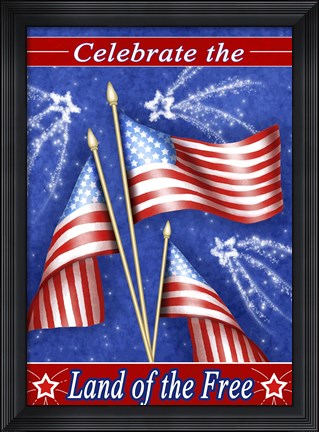 Framed Celebrate Freedom Print