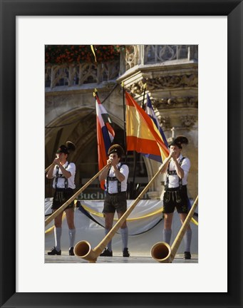 Framed Oktoberfest in Munich Print