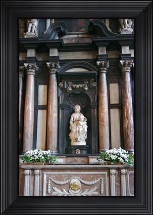 Framed Madonna and Child Print