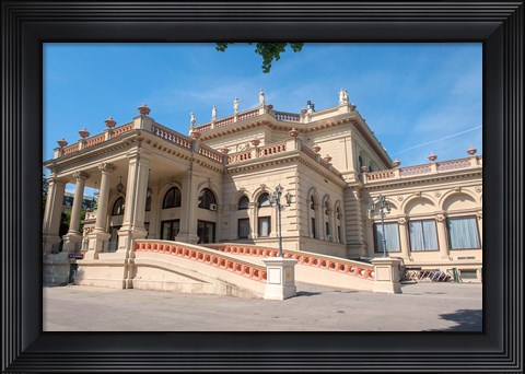 Framed Kursalon, Vienna, Austria Print