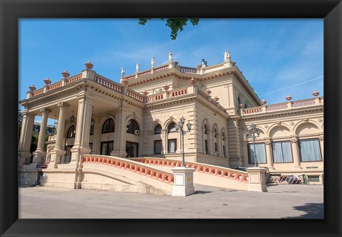 Framed Kursalon, Vienna, Austria Print