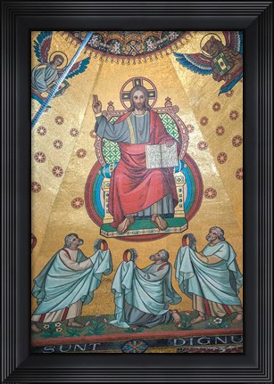 Framed Aachen Cathedral Print