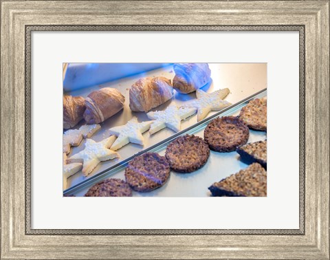 Framed Bakery Pastries, Germany Print