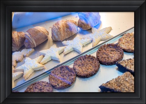 Framed Bakery Pastries, Germany Print