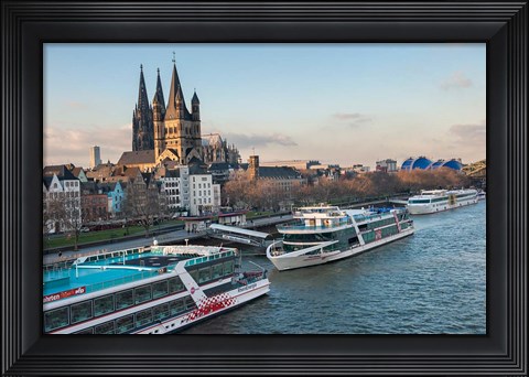 Framed Great Saint Martin Church Print