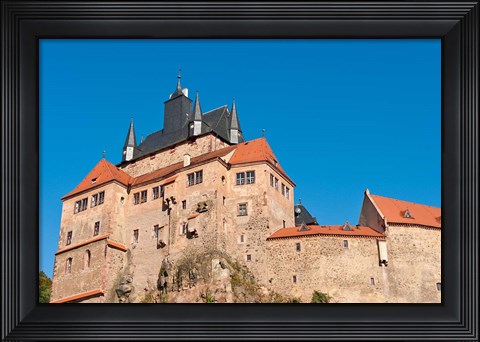 Framed Kriebstein Castle, Germany Print