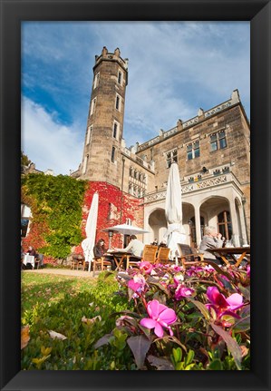 Framed Schloss Eckberg Castle, Germany Print