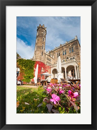 Framed Schloss Eckberg Castle, Germany Print