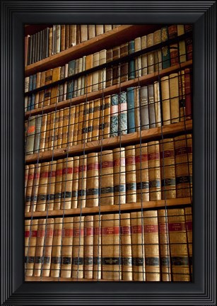 Framed Melk Abbey Library Print