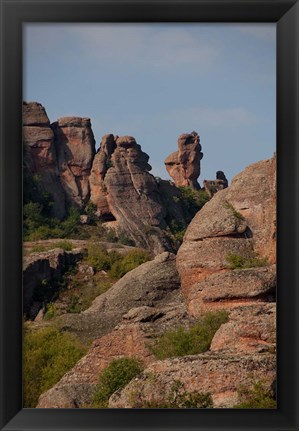 Framed Bulgaria, Belogradshick Rocks Print