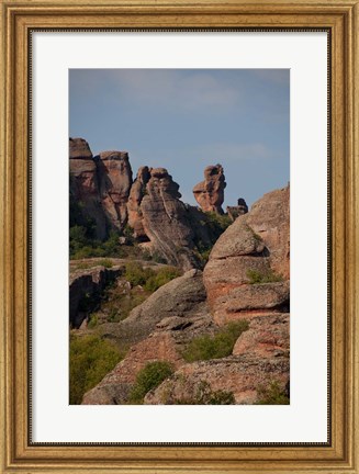 Framed Bulgaria, Belogradshick Rocks Print