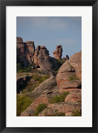 Framed Bulgaria, Belogradshick Rocks Print