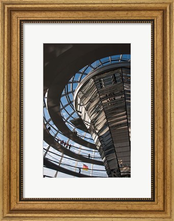 Framed Reichstag, Berlin, Germany Print