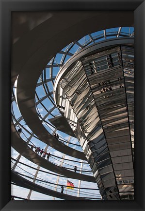 Framed Reichstag, Berlin, Germany Print