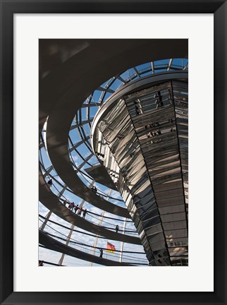 Framed Reichstag, Berlin, Germany Print