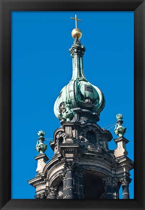 Framed Hofkirche (Church of the Court) Dresden, Germany Print