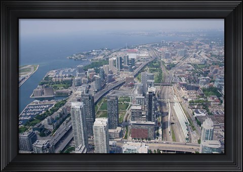 Framed Canada City Skyline Print