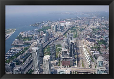 Framed Canada City Skyline Print