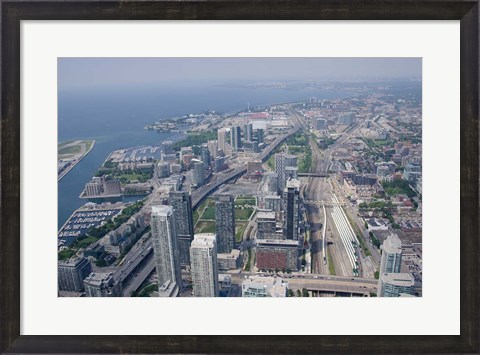 Framed Canada City Skyline Print