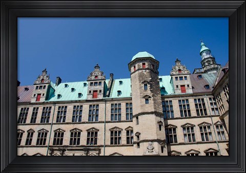 Framed Helsingoer Kronborg Castle Print