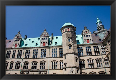 Framed Helsingoer Kronborg Castle Print