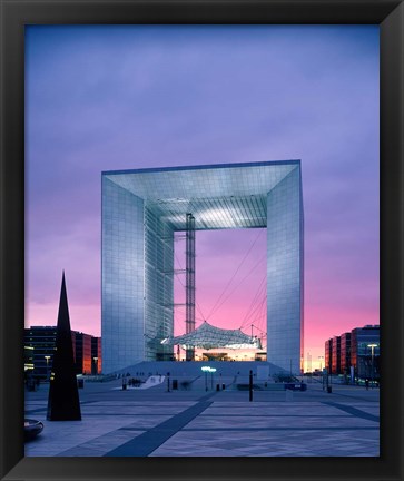 Framed La Grande Arche, Paris Print