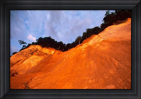 Framed Jasmund National Park, Island of Ruegen, Germany Print