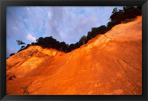 Framed Jasmund National Park, Island of Ruegen, Germany Print