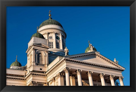 Framed Helsinki, Finland Tuomiokirkko Cathedral Print