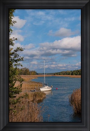 Framed Sailing near Turku Holiday Club Print