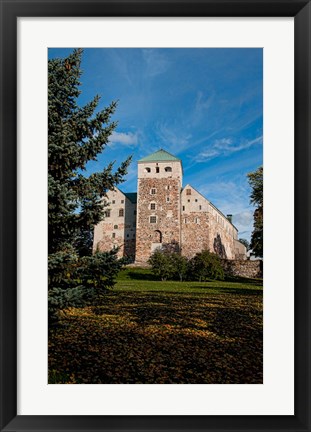 Framed Turun Linna Castle Print