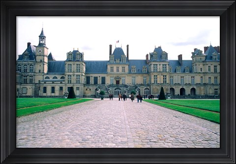 Framed Fontainebleau Palace, France Print