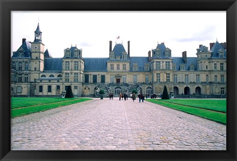 Framed Fontainebleau Palace, France Print