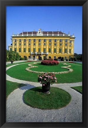 Framed Schonbrunn Palace, Vienna, Austria Print