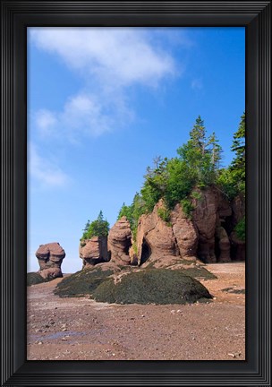 Framed Bay of Fundy Hopewell Rocks Print
