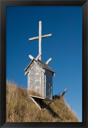 Framed Newfoundland and Labrador, Viking Village Print