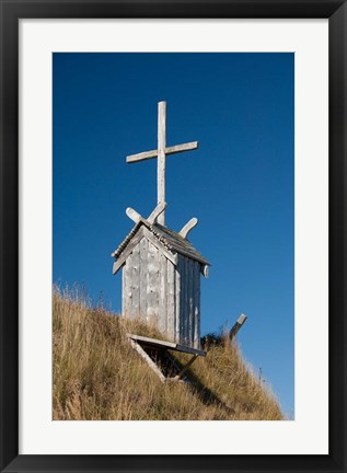 Framed Newfoundland and Labrador, Viking Village Print