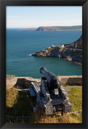Framed St John&#39;s, Fort Print